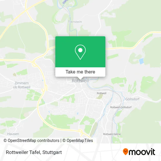 Rottweiler Tafel map