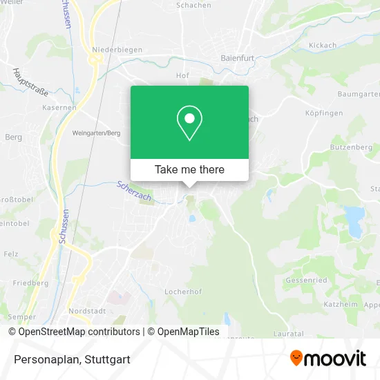 Personaplan map