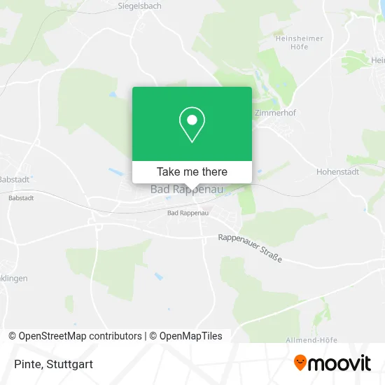 Pinte map