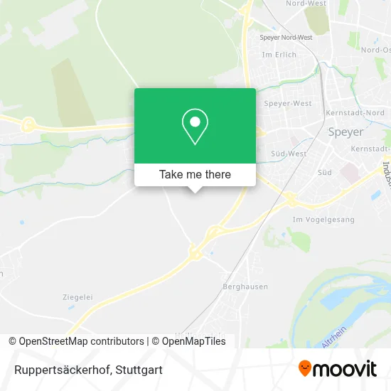 Ruppertsäckerhof map