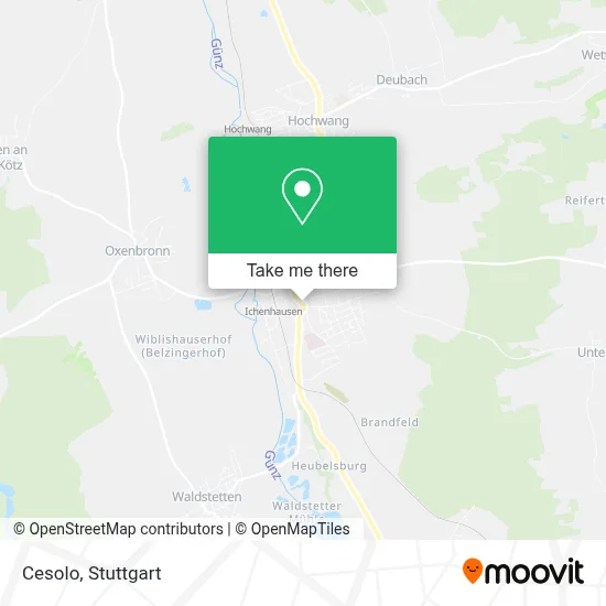 Cesolo map