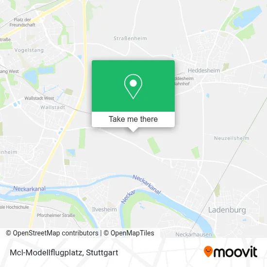 Mcl-Modellflugplatz map