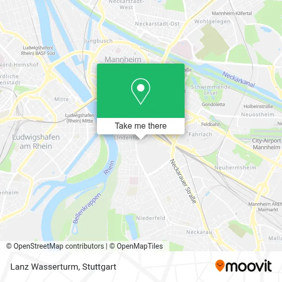 Lanz Wasserturm map