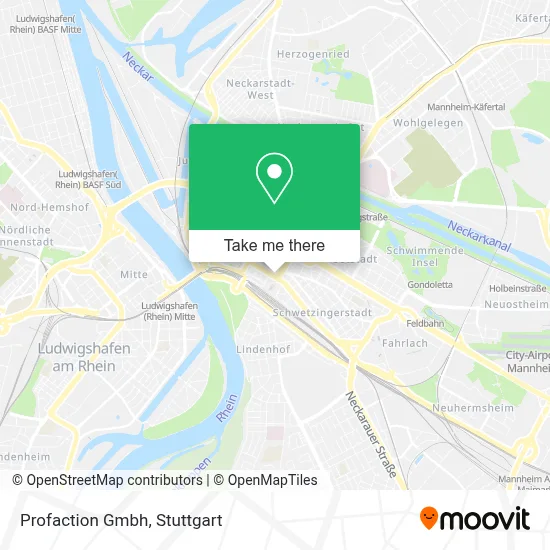 Profaction Gmbh map
