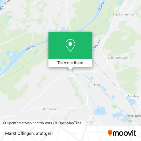 Markt Offingen map