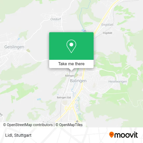 Lidl map