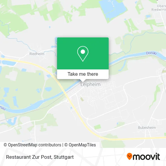 Restaurant Zur Post map
