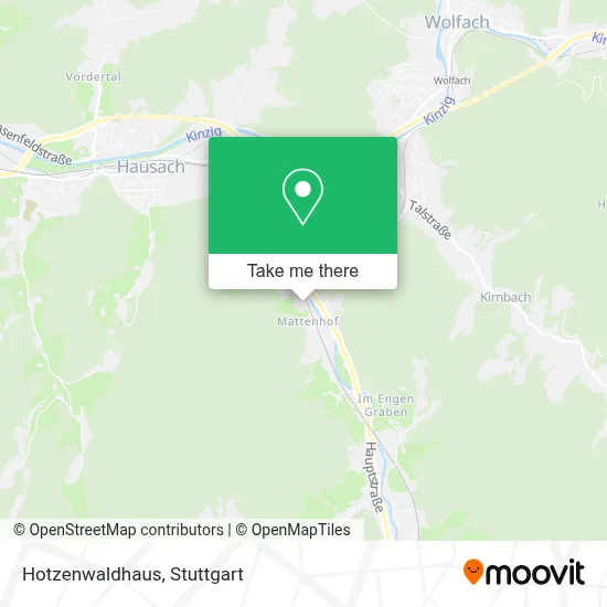 Hotzenwaldhaus map