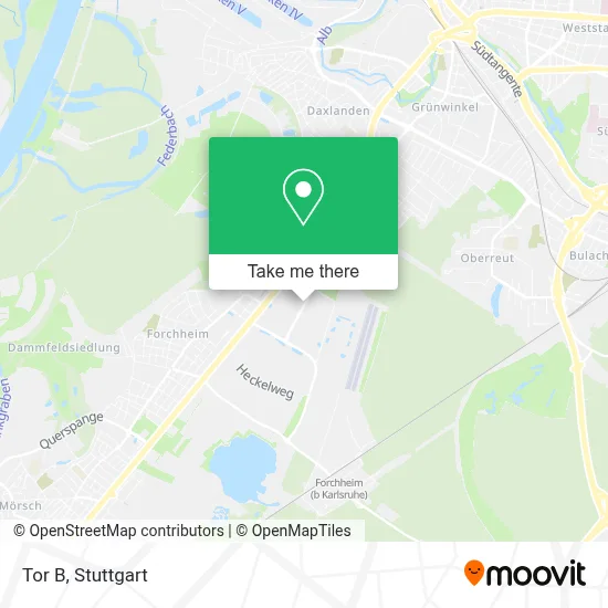 Tor B map