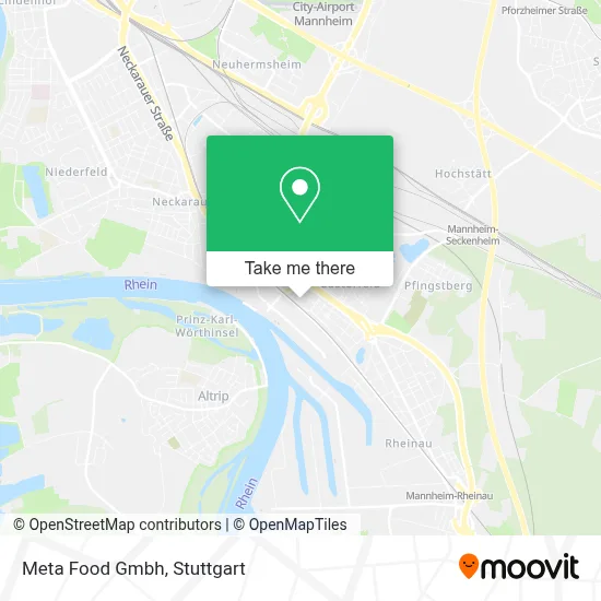 Meta Food Gmbh map