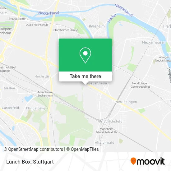 Lunch Box map
