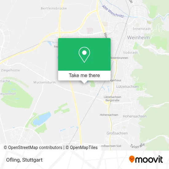 Ofling map