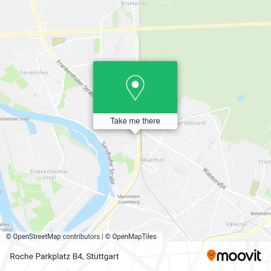 Roche Parkplatz B4 map