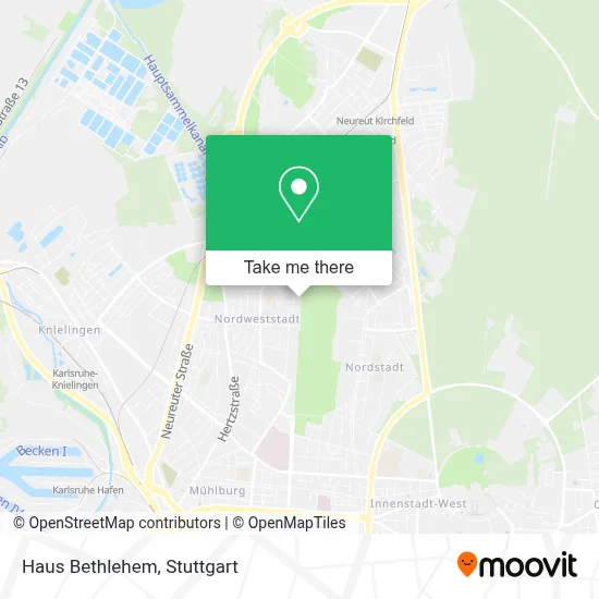 Haus Bethlehem map