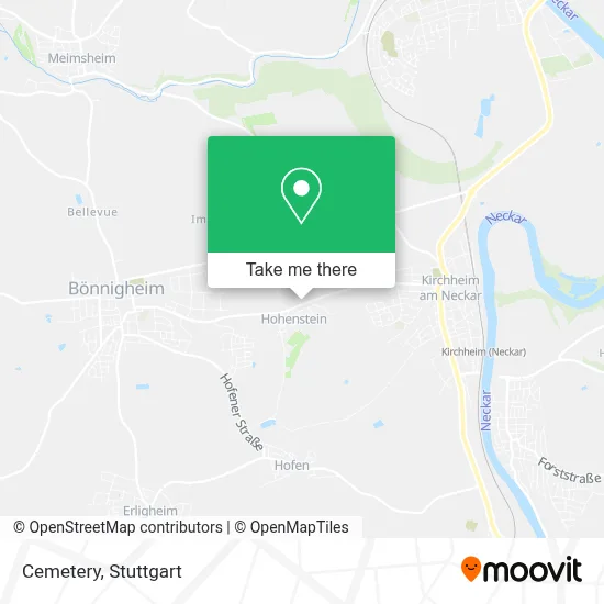 Friedhof map