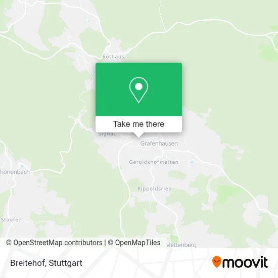 Breitehof map