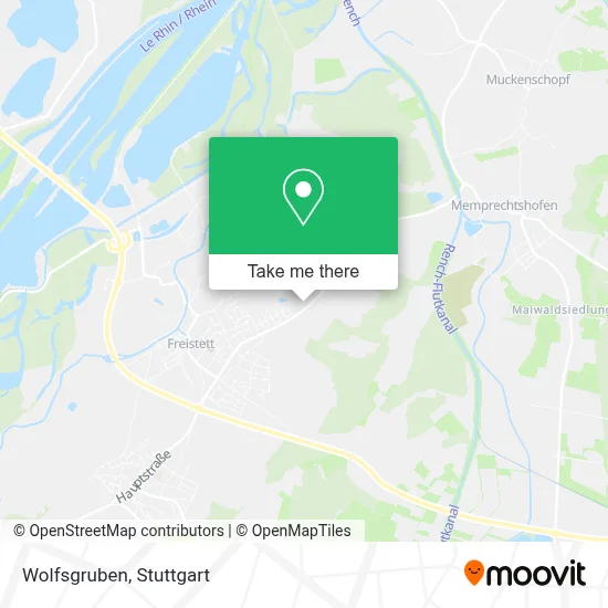 Wolfsgruben map