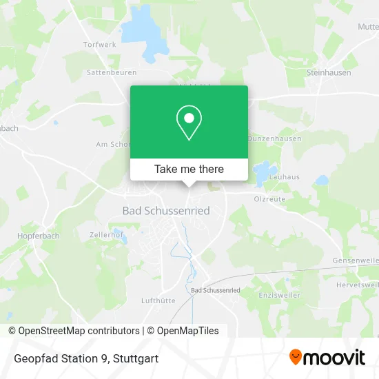 Geopfad Station 9 map