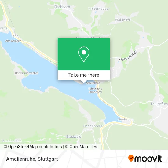 Amalienruhe map