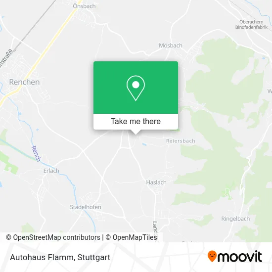 Autohaus Flamm map