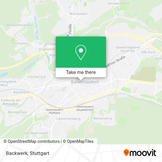 Backwerk map