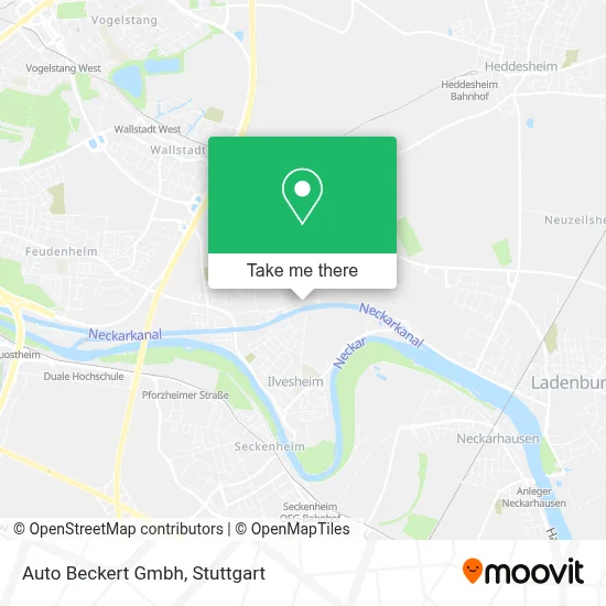 Auto Beckert Gmbh map