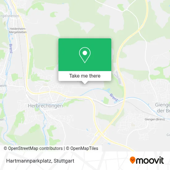 Hartmannparkplatz map