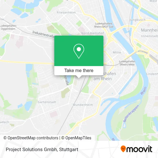 Project Solutions Gmbh map