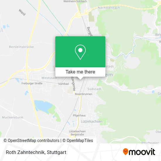 Roth Zahntechnik map