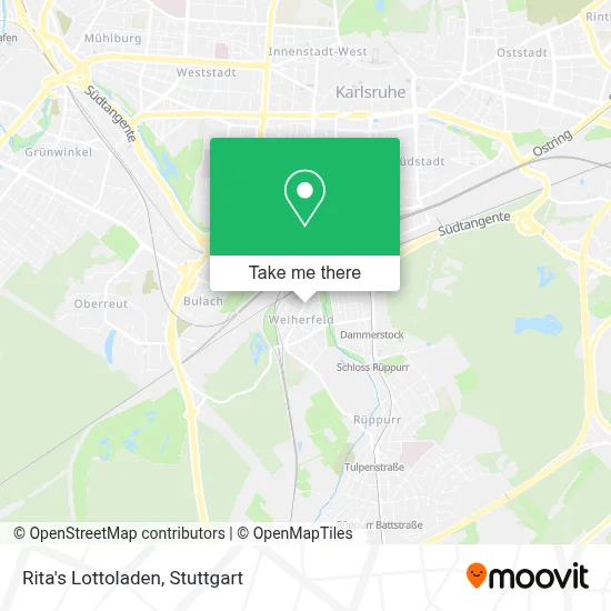 Rita's Lottoladen map