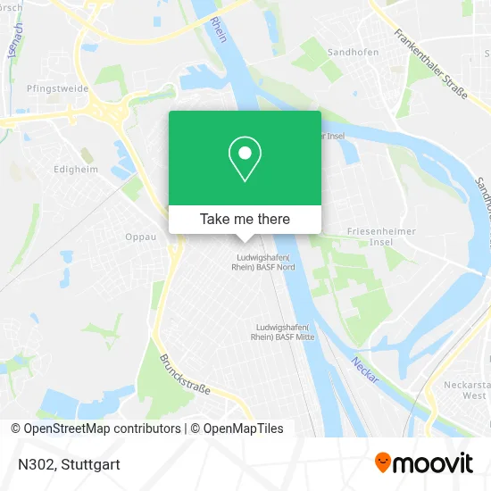 N302 map