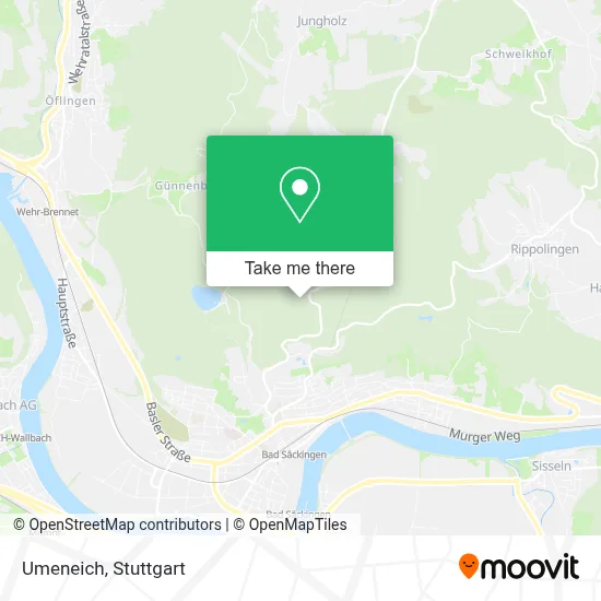 Umeneich map