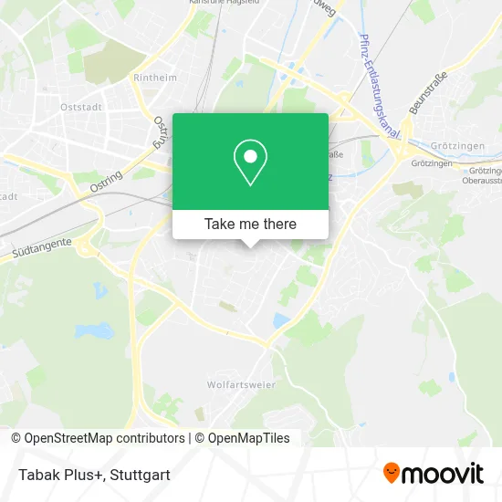 Tabak Plus+ map