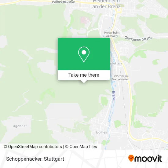 Schoppenacker map