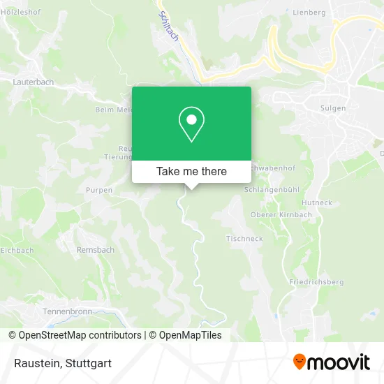 Raustein map