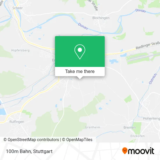 100m Bahn map