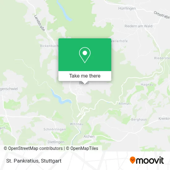 St. Pankratius map