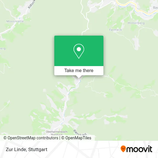 Zur Linde map