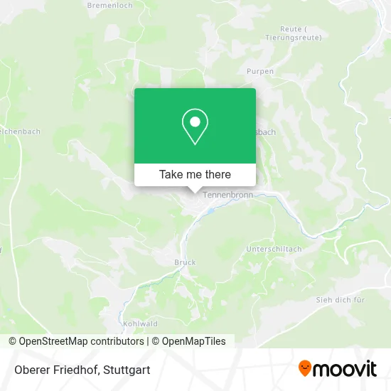 Oberer Friedhof map