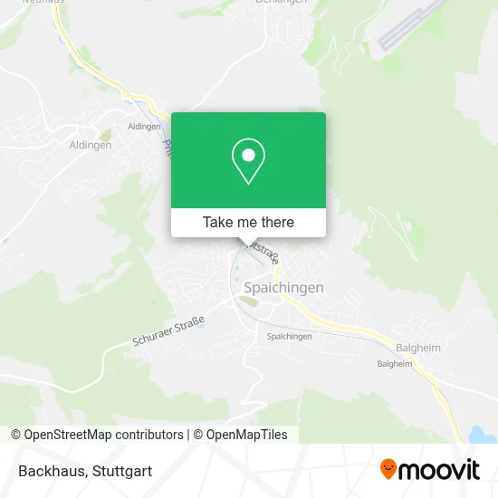 Backhaus map