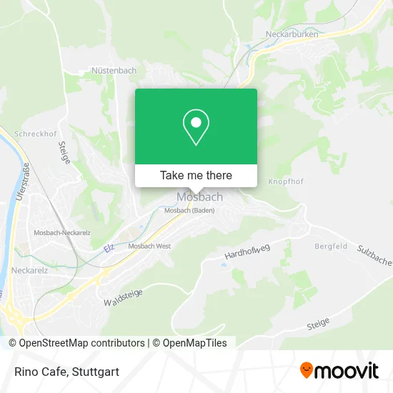 Rino Cafe map