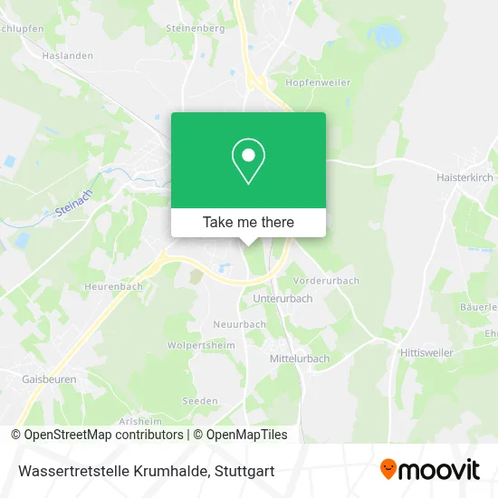 Wassertretstelle Krumhalde map