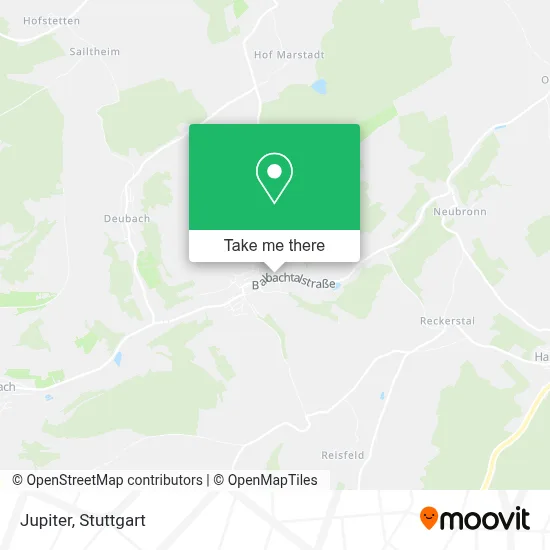 Jupiter map
