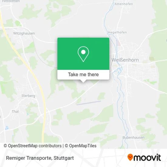 Remiger Transporte map