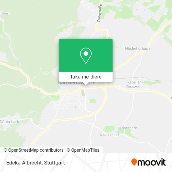 Edeka Albrecht map