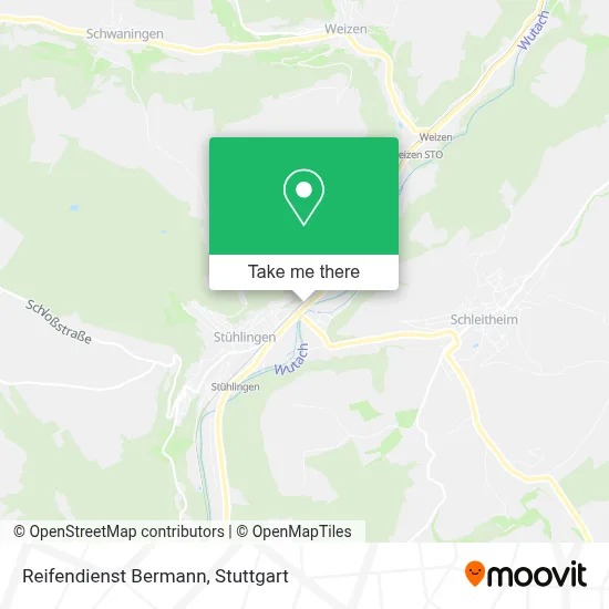 Reifendienst Bermann map