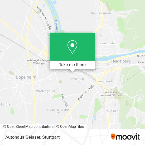 Autohaus Geisser map