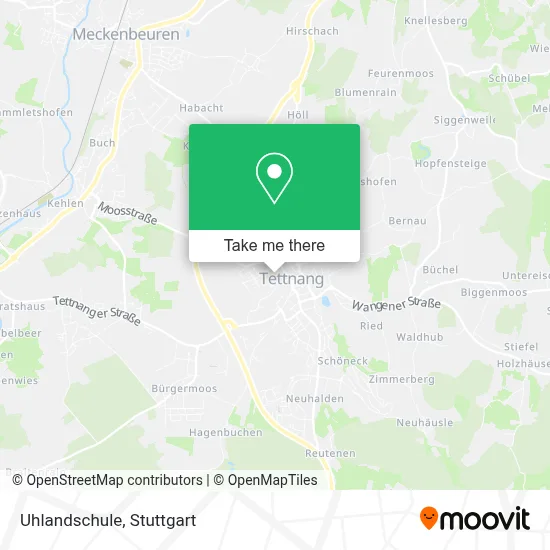 Uhlandschule map