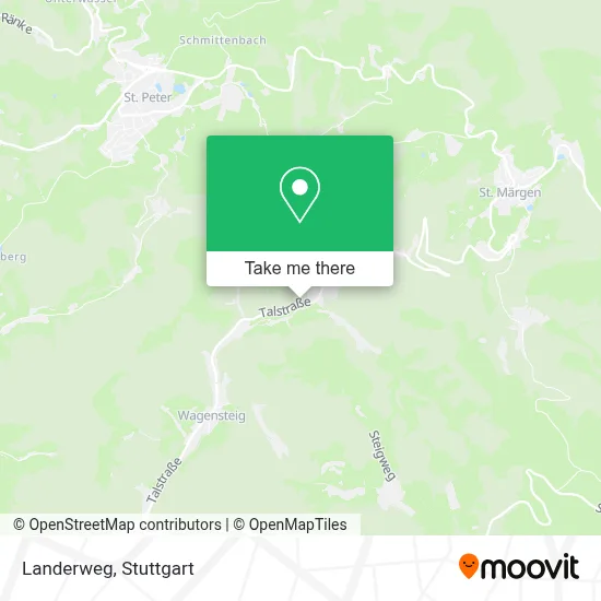 Landerweg map