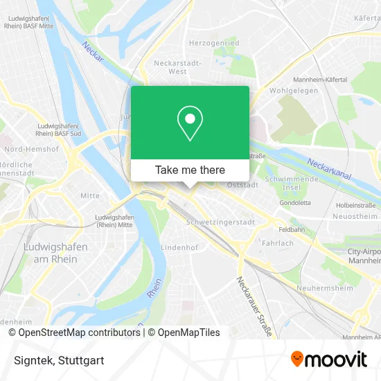 Signtek map